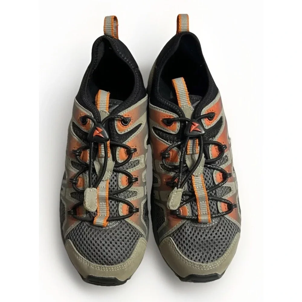 ECCO Receptor Trail‎ Running Shoes Women's Size 5-5.5 Rugged Leather Mesh EUC 36